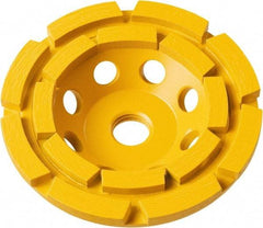 DeWALT - 5" Diam x 5/8" Hole x 1.1" Thick, I Hardness, Surface Grinding Wheel - Diamond, Type 11C9, Medium/Fine Grade - Exact Industrial Supply