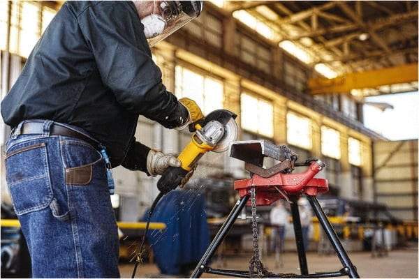 DeWALT - 24 Grit, 4-1/2" Wheel Diam, Type 27 Depressed Center Wheel - Coarse/Medium Grade, Ceramic, N Hardness, 13,300 Max RPM - Exact Industrial Supply