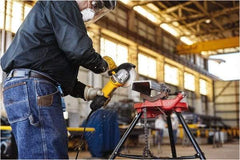 DeWALT - 24 Grit, 4-1/2" Wheel Diam, Type 27 Depressed Center Wheel - Coarse/Medium Grade, Ceramic, N Hardness, 13,300 Max RPM - Exact Industrial Supply