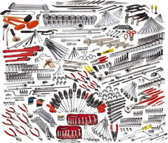 Proto - 613 Piece Master Tool Set - Comes in Workstation - Exact Industrial Supply
