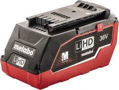 Metabo - 36 Volt Lithium-Ion Power Tool Battery - 6.2 Ahr Capacity, 2 hr Charge Time, Series 36V LiHD - Exact Industrial Supply