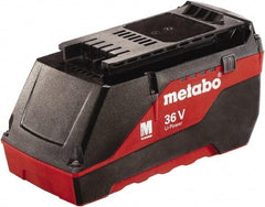 Metabo - 36 Volt Lithium-Ion Power Tool Battery - 5.2 Ahr Capacity, 100 min Charge Time, Series 36V Li-Power - Exact Industrial Supply