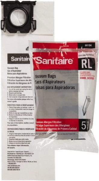 Sanitaire - 3 Qt Paper Vacuum Bag - For SC5500A - Exact Industrial Supply