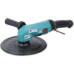 Dynabrade - 9" Max Disc, 6,500 RPM, Pneumatic Handheld Disc Sander - 115 CFM, 1/2 NPT Inlet, 2.8 hp, 90 psi - Exact Industrial Supply
