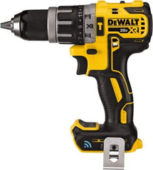 DeWALT - 20 Volt 1/2" Keyless Chuck Cordless Hammer Drill - 0 to 34,000 BPM, 0 to 2,000 RPM, Reversible - Exact Industrial Supply