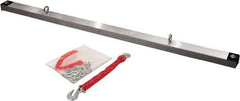 Sweepex - 48" Long Magnetic Sweeper Bar - 2" Wide x 2" High, 1 to 2" Clearance - Exact Industrial Supply