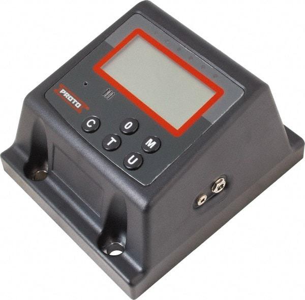 Proto - 25 to 250 Ft/lb, Electronic Torque Tester - Accurate to ± 1% CW and ± 3% CCW Digit Accuracy, 5-5/8" OAL, 1/2" Drive - Exact Industrial Supply