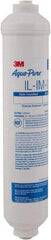 3M Aqua-Pure - 2-1/8" OD, 5µ, Polypropylene Inline Cartridge Filter - 10-5/16" Long, Reduces Sediments, Tastes, Odors & Chlorine - Exact Industrial Supply