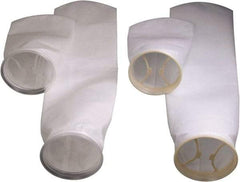 3M Aqua-Pure - 10 Micron, Size 2, 180 GPM, Liquid Bag Filter - 7" Diam, 32" Long, 0.27 Sq Ft - Exact Industrial Supply