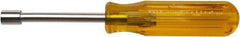 Xcelite - 5/16" Hollow Shaft Nutdriver - Plastic Handle, 7-1/4" OAL - Exact Industrial Supply