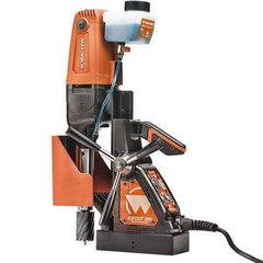 WALTER Surface Technologies - 1/2" Chuck, Portable Electromagnetic Drill Press - 1300-2600 RPM, 10 Amps, 1200 Watts, 120 Volts - Exact Industrial Supply