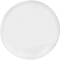 1 500-Piece 5″ Diam Round Clear Polypropylene Snap-On Lid For Use with Food Boxes