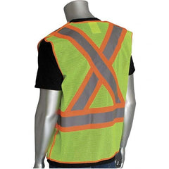 PIP - Size 2XL Lime Mesh Breakaway High Visibility Vest - Exact Industrial Supply