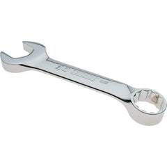 Proto - 30mm 12 Point Combination Wrench - 15° Offset Angle, 8-29/32" OAL, Steel, Full Polish Finish - Exact Industrial Supply