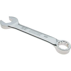 Proto - 23mm 12 Point Combination Wrench - 15° Offset Angle, 8-19/64" OAL, Steel, Full Polish Finish - Exact Industrial Supply