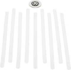 Ability One - Grating, Stair Treads & Step Bars; Surface Style: Plain Surface ; Material: Coated Vinyl ; Length (Inch): 24 ; Width (Inch): 6 ; Height (Inch): 0 - Exact Industrial Supply