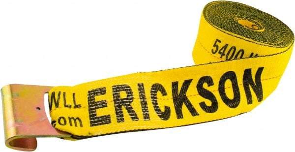 Erickson Manufacturing - Automotive Winch Strap - For Truck/Trailer Winches - Exact Industrial Supply