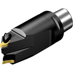 Sandvik Coromant - Left Hand Cut, 30° Lead Angle, Indexable Turning Toolholder - Series CoroTurn Prime - Exact Industrial Supply