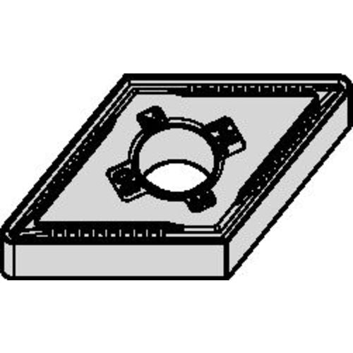 DNMG 331 Double-sided|G WP25CT, 1/64″ Corner Radius, 3/16″ Thick, 3/8″ Inscribed Circle, TiN, Turning Indexable Insert - Exact Industrial Supply