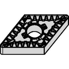 DNMG 432 Double-sided|G WS25PT, 1/32″ Corner Radius, 3/16″ Thick, 1/2″ Inscribed Circle, TiAlN, Turning Indexable Insert - Exact Industrial Supply