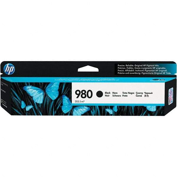 Hewlett-Packard - Black Ink Cartridge - Use with HP Officejet X555dn, X555xh, X585dn, X585f, X585z - Exact Industrial Supply