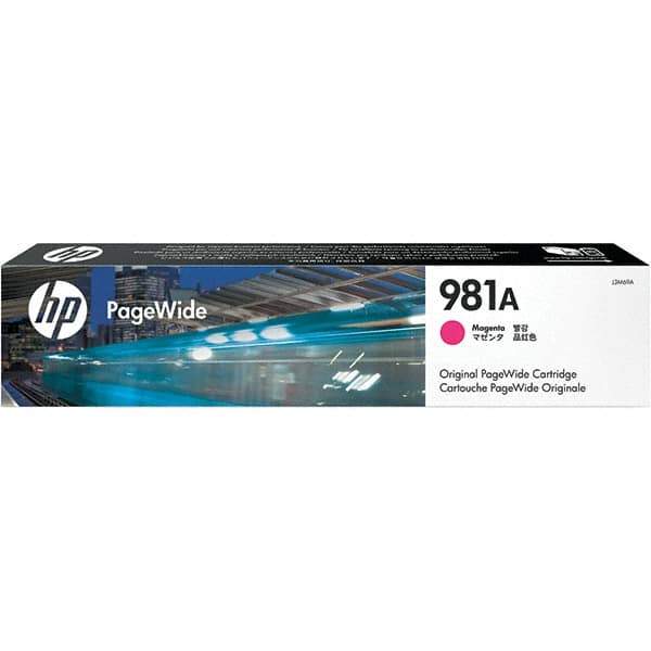 Hewlett-Packard - Magenta Ink Cartridge - Use with HP PageWide Enterprise Color 556, 586 - Exact Industrial Supply