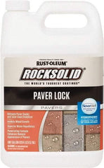 Rust-Oleum - 5 Gal Clear Exterior Paver Lock - Low Odor & Chemical Resistant - Exact Industrial Supply