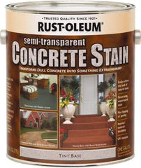 Rust-Oleum - 1 Gal Tint Base Concrete Coating - Low Odor & Chemical Resistant - Exact Industrial Supply