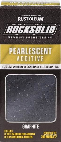 Rust-Oleum - 7 oz Graphite Color System Additive - Low Odor & Chemical Resistant - Exact Industrial Supply