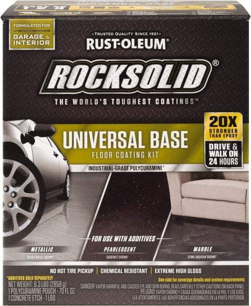 Rust-Oleum - 1 Gal Clear Floor Base - Low Odor & Chemical Resistant - Exact Industrial Supply