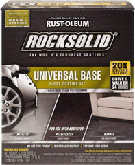 Rust-Oleum - 1 Gal Clear Floor Base - Low Odor & Chemical Resistant - Exact Industrial Supply