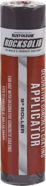 Rust-Oleum - 3/8" Nap, 9" Wide Paint Roller Cover - Textured Surfaces Texture, Polyester - Exact Industrial Supply