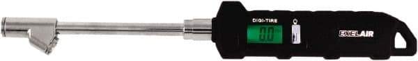 Milton - 10 to 160 psi Digital Dual Head Tire Pressure Gauge - AAA Battery - Exact Industrial Supply