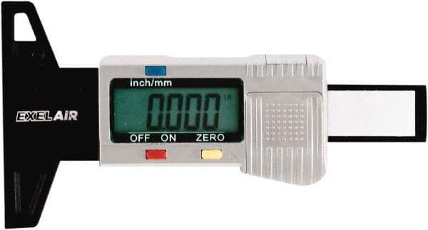 Milton - Tire Tread Depth Gauge - For Any Tire - Exact Industrial Supply