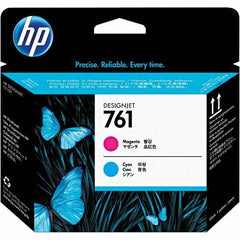 Hewlett-Packard - Cyan & Magenta Printhead - Use with HP Designjet T7100 - Exact Industrial Supply
