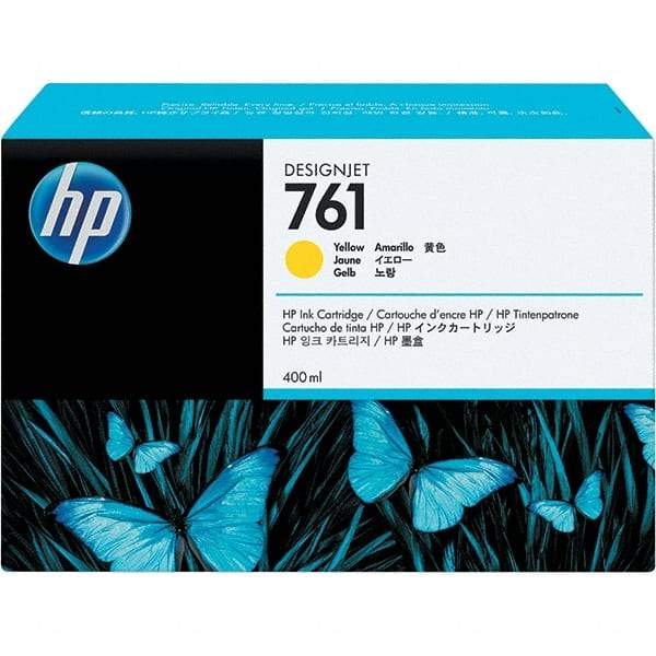 Hewlett-Packard - Yellow Ink Cartridge - Use with HP Designjet T7100 - Exact Industrial Supply