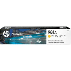 Hewlett-Packard - Yellow Ink Cartridge - Use with HP PageWide Enterprise Color 556, 586 - Exact Industrial Supply