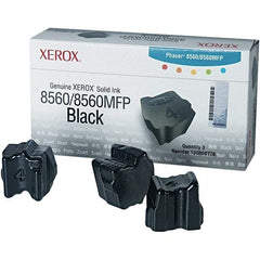 Xerox - Black Solid Ink Stick - Use with Xerox Phaser 8560, 8560MFP - Exact Industrial Supply