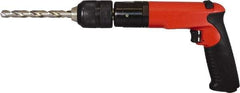 Sioux Tools - 1/2" Reversible Keyless Chuck - Pistol Grip Handle, 2,000 RPM, 14 LPS, 1 hp, 90 psi - Exact Industrial Supply