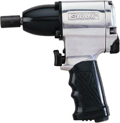 Sioux Tools - 3/8" Drive, 10,000 RPM, 310 Ft/Lb Torque Impact Wrench - Pistol Grip Handle, 1,300 IPM, 2.5 CFM, 90 psi, 1/4" Inlet - Exact Industrial Supply