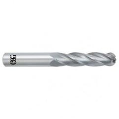 10mm Dia. - 76mm OAL - Bright CBD - Ball End SE EM - 4 FL - Exact Industrial Supply