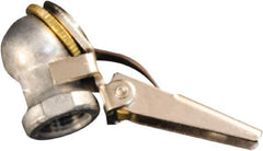 Milton - 150 Max psi Closed Check Zinc Air Chuck - Ball Foot with Clip Chuck, 1/4 FNPT - Exact Industrial Supply