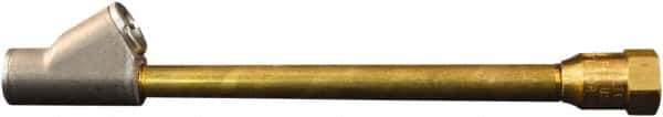 Milton - 150 Max psi Closed Check Brass Air Chuck - Straight Dual Foot Chuck, 1/4 FNPT - Exact Industrial Supply