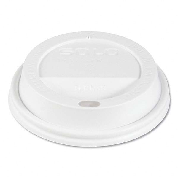 DART - Traveler Cappuccino Style Dome Lid, Fits 10 oz Cups, White, 100/Pack, 10 Packs/Carton - Exact Industrial Supply