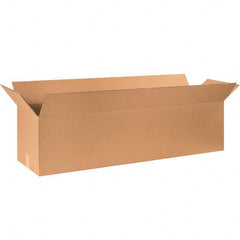 Made in USA - Pack of (10), 12" Wide x 48" Long x 12" High Corrugated Shipping Boxes - Exact Industrial Supply