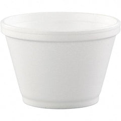 DART - 6 oz Foam Container - White - Exact Industrial Supply