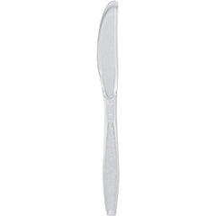 Solo - Heavyweight Plastic Knives - Clear - Exact Industrial Supply