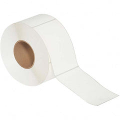 Value Collection - Pack of 4 Rolls, 1,000 Labels per Roll, 4" x 6" White Matte Coated Facestock Thermal Labels - Exact Industrial Supply