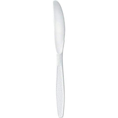 Solo - Extra-Heavy Polystyrene Knives - White - Exact Industrial Supply