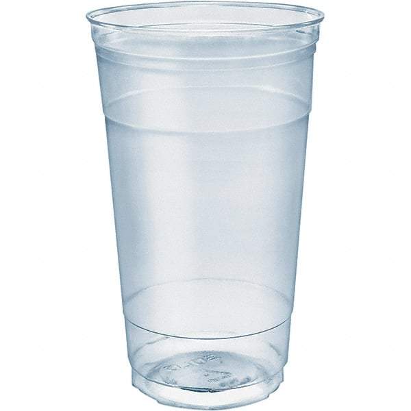 Solo - 32 oz Ultra Clear PETE Cold Cups - Clear - Exact Industrial Supply